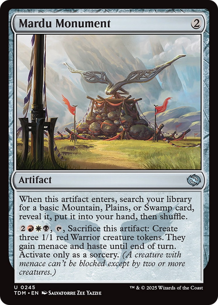 Mardu Monument [Tarkir: Dragonstorm] | L.A. Mood Comics and Games