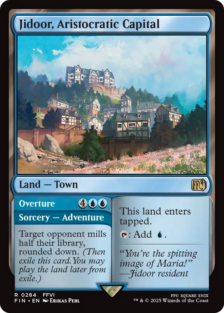 Jidoor, Aristocratic Capital // Overture [FINAL FANTASY] | L.A. Mood Comics and Games