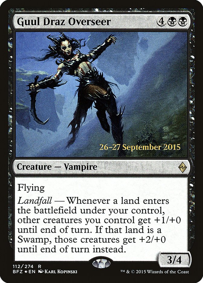 Guul Draz Overseer [Battle for Zendikar Prerelease Promos] | L.A. Mood Comics and Games
