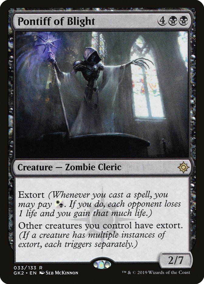 Pontiff of Blight [Ravnica Allegiance Guild Kit] | L.A. Mood Comics and Games