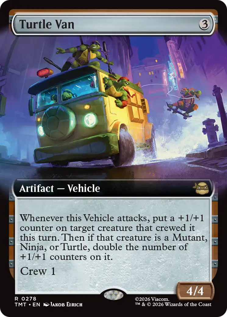 Turtle Van (Extended Art) [Teenage Mutant Ninja Turtles] | L.A. Mood Comics and Games