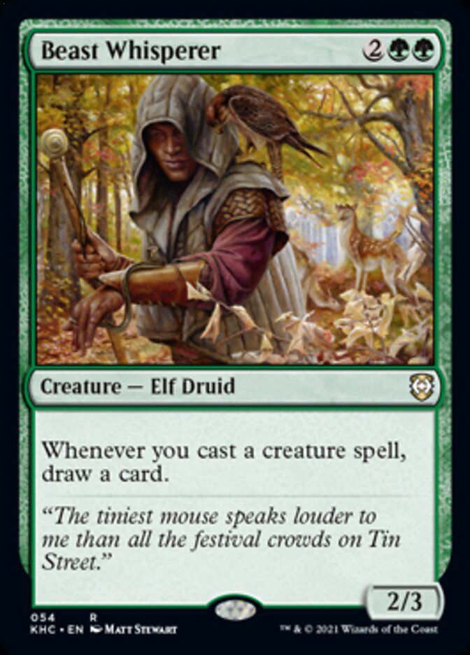 Beast Whisperer [Kaldheim Commander] | L.A. Mood Comics and Games