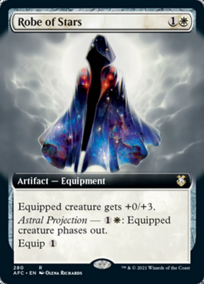 Robe of Stars (Extended Art) [Dungeons & Dragons: Adventures in the Forgotten Realms Commander] | L.A. Mood Comics and Games