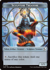 Sculpture Treasure // Beast Double-Sided Token [Reality Fracture Tokens] | L.A. Mood Comics and Games