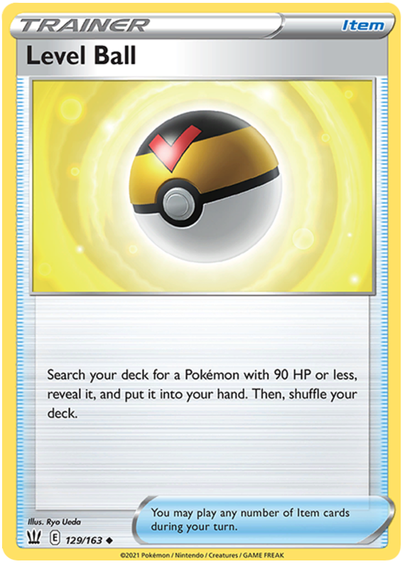 Level Ball (129/163) [Sword & Shield: Battle Styles] | L.A. Mood Comics and Games