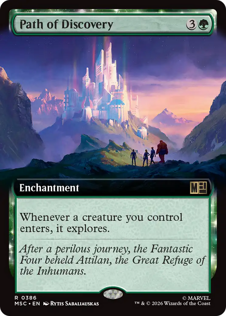 Path of Discovery (Extended Art) [Marvel Super Heroes Commander] | L.A. Mood Comics and Games