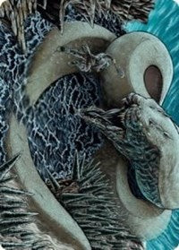 Koma, Cosmos Serpent 2 Art Card [Kaldheim Art Series] | L.A. Mood Comics and Games