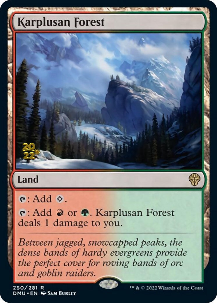 Karplusan Forest [Dominaria United Prerelease Promos] | L.A. Mood Comics and Games