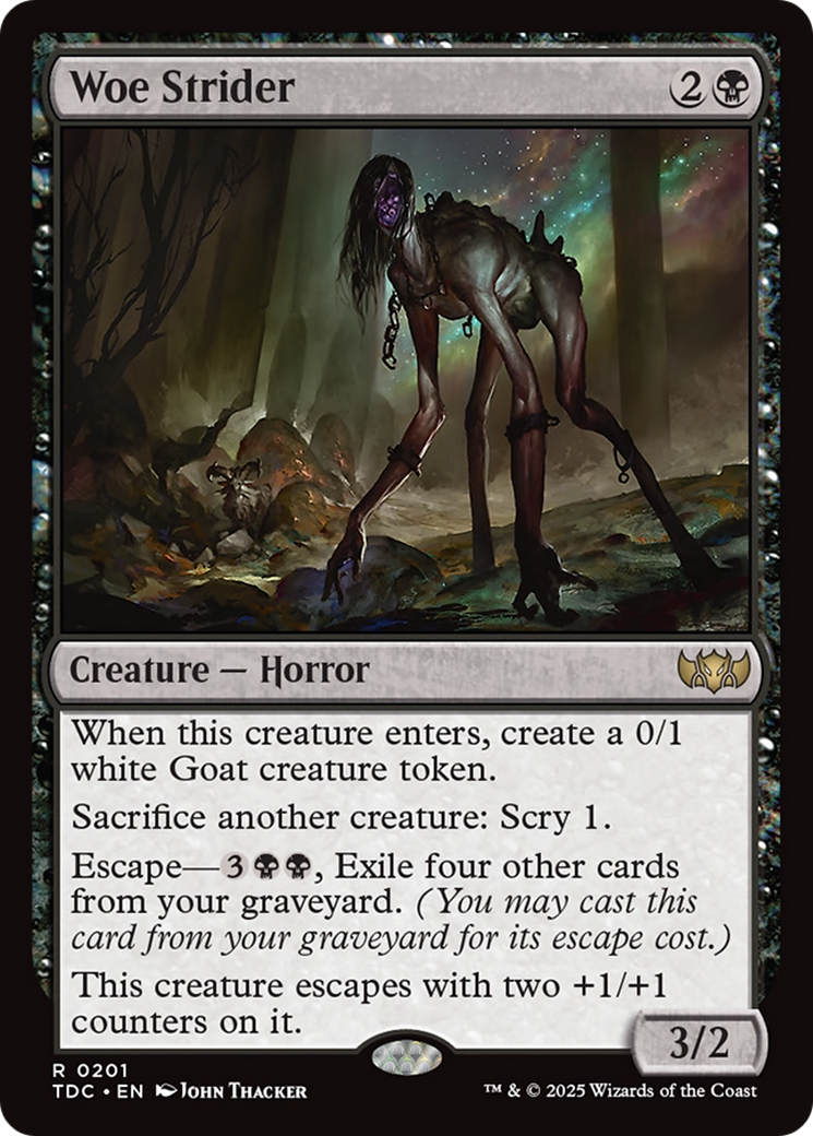 Woe Strider [Tarkir: Dragonstorm Commander] | L.A. Mood Comics and Games