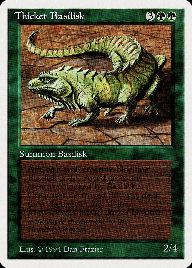 Thicket Basilisk [Summer Magic / Edgar] | L.A. Mood Comics and Games