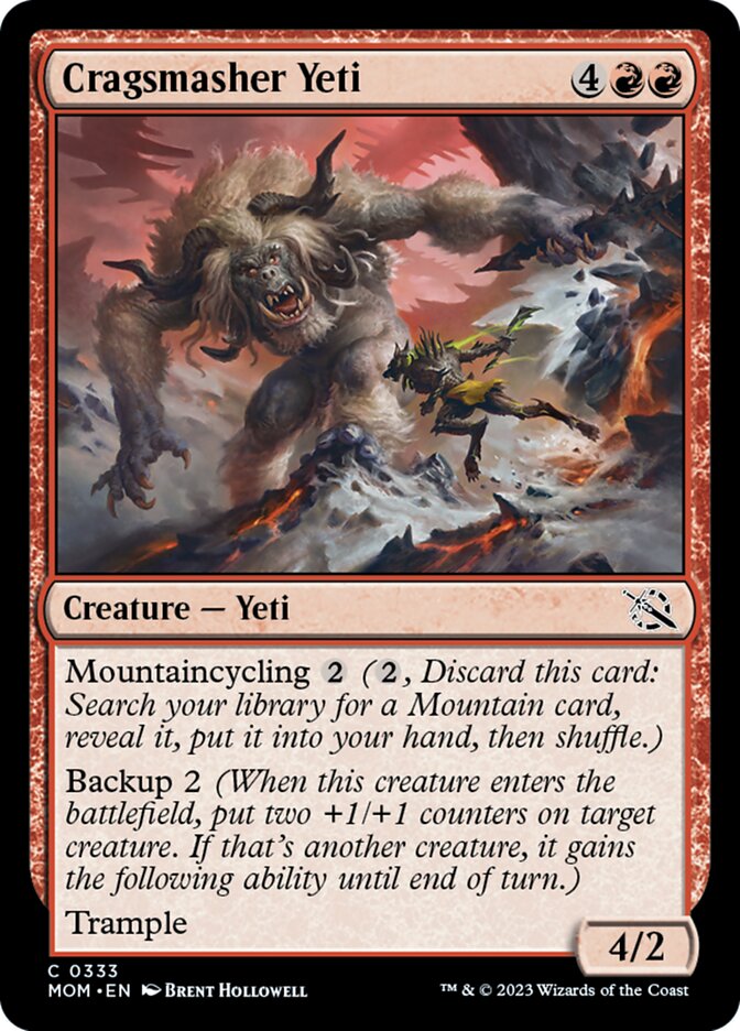 Cragsmasher Yeti [March of the Machine] | L.A. Mood Comics and Games