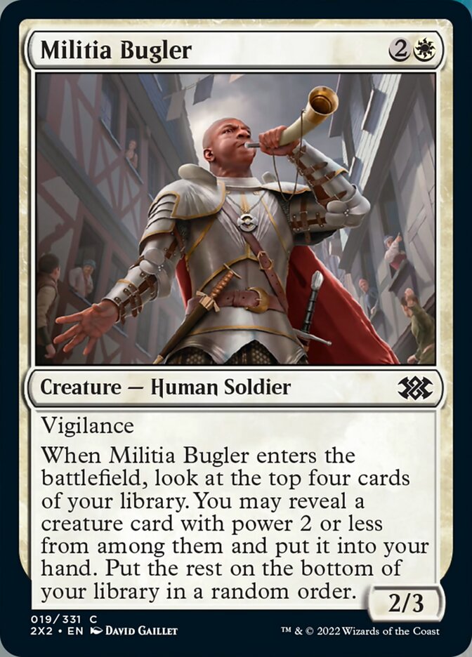 Militia Bugler [Double Masters 2022] | L.A. Mood Comics and Games