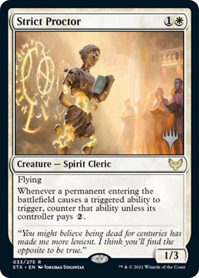 Strict Proctor (Promo Pack) [Strixhaven: School of Mages Promos] | L.A. Mood Comics and Games