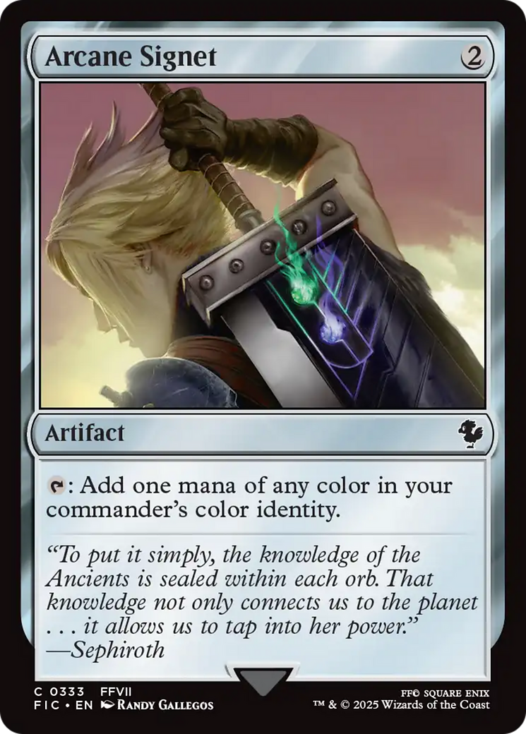 Arcane Signet (0333) [FINAL FANTASY Commander] | L.A. Mood Comics and Games