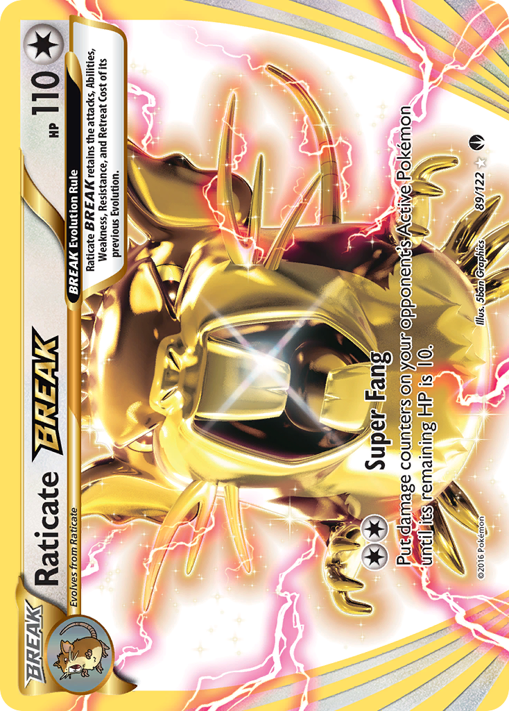 Raticate BREAK (89/122) [XY: BREAKpoint] | L.A. Mood Comics and Games