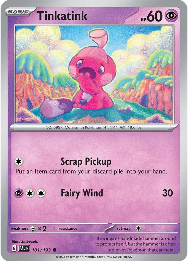 Tinkatink (101/193) [Scarlet & Violet: Paldea Evolved] | L.A. Mood Comics and Games