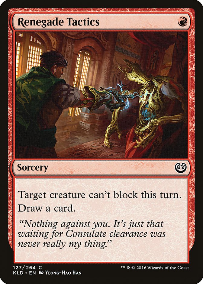 Renegade Tactics [Kaladesh] | L.A. Mood Comics and Games