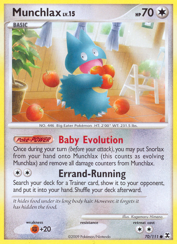 Munchlax (70/111) [Platinum: Rising Rivals] | L.A. Mood Comics and Games