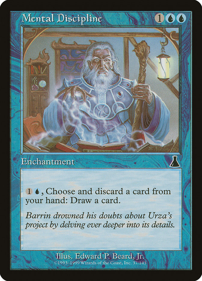 Mental Discipline [Urza's Destiny] | L.A. Mood Comics and Games
