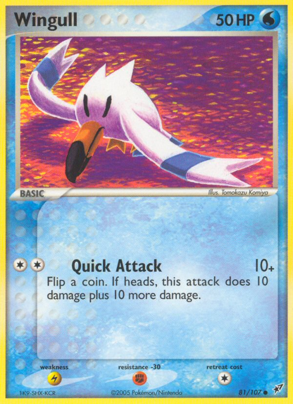 Wingull (81/107) [EX: Deoxys] | L.A. Mood Comics and Games