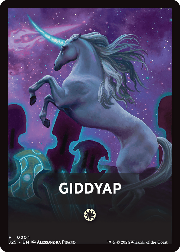 Giddyap Theme Card [Foundations Jumpstart Front Cards] | L.A. Mood Comics and Games