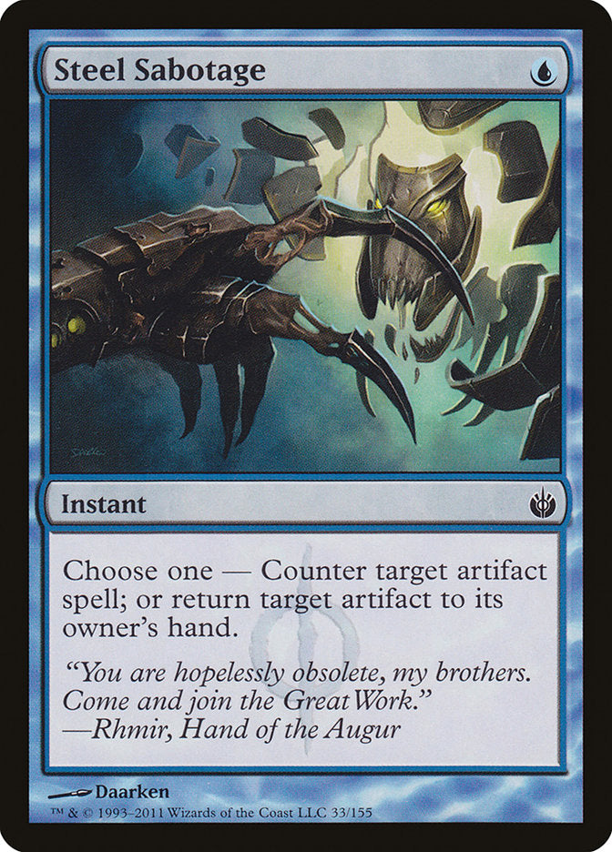 Steel Sabotage [Mirrodin Besieged] | L.A. Mood Comics and Games