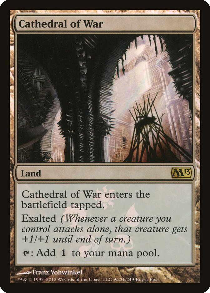 Cathedral of War (Buy-A-Box) [Magic 2013 Promos] | L.A. Mood Comics and Games