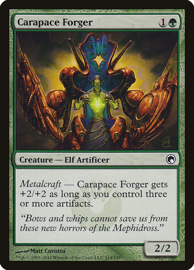 Carapace Forger [Scars of Mirrodin] | L.A. Mood Comics and Games