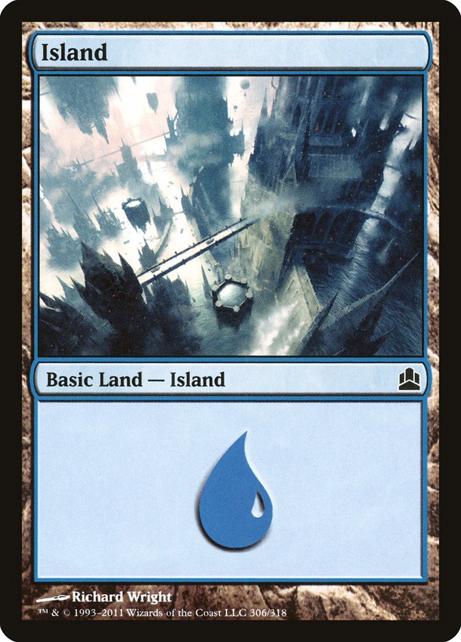 Island (306) [Commander 2011] | L.A. Mood Comics and Games