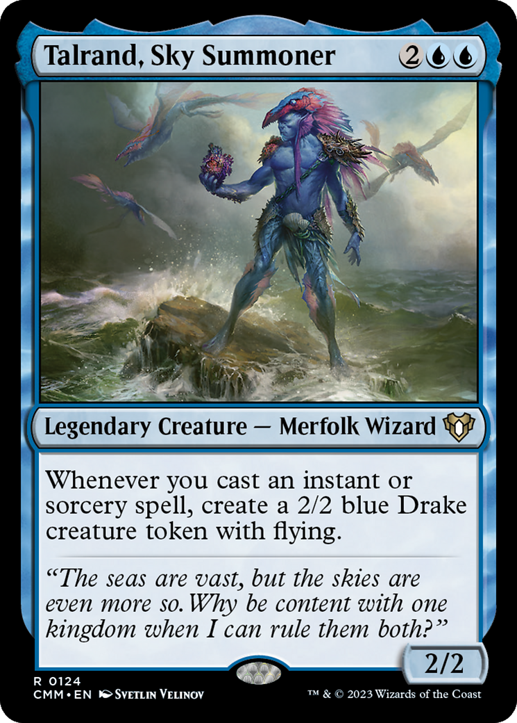 Talrand, Sky Summoner [Commander Masters] | L.A. Mood Comics and Games