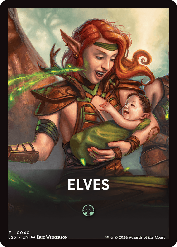 Elves Theme Card [Foundations Jumpstart Front Cards] | L.A. Mood Comics and Games