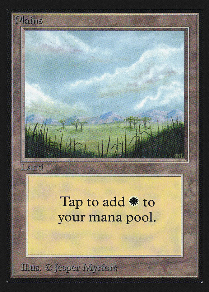 Plains (Trees on Plain / Signature on Right) [Collectors' Edition] | L.A. Mood Comics and Games