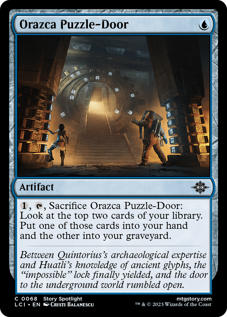 Orazca Puzzle-Door [The Lost Caverns of Ixalan] | L.A. Mood Comics and Games