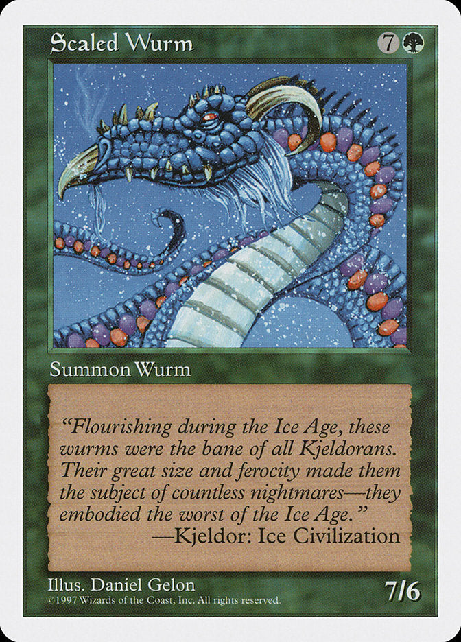 Scaled Wurm [Fifth Edition] | L.A. Mood Comics and Games