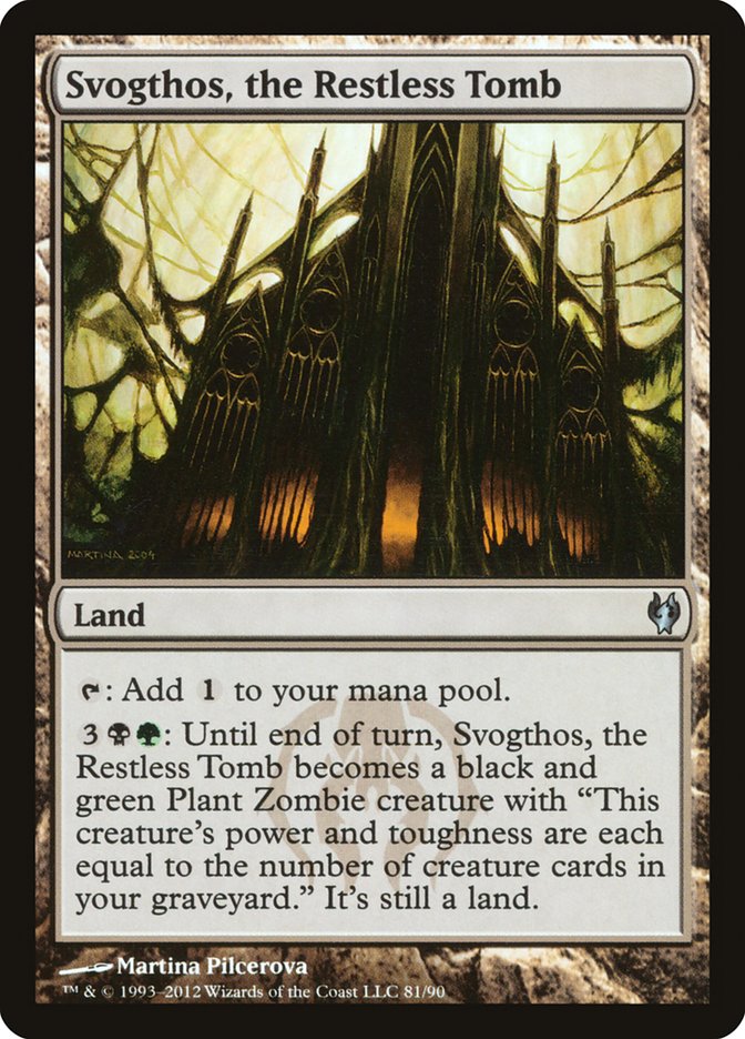 Svogthos, the Restless Tomb [Duel Decks: Izzet vs. Golgari] | L.A. Mood Comics and Games