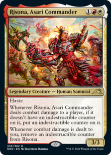Risona, Asari Commander [Kamigawa: Neon Dynasty] | L.A. Mood Comics and Games