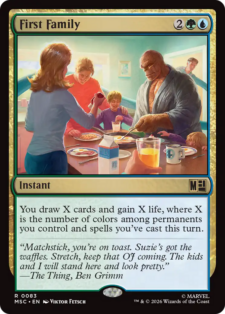 First Family [Marvel Super Heroes Commander] | L.A. Mood Comics and Games