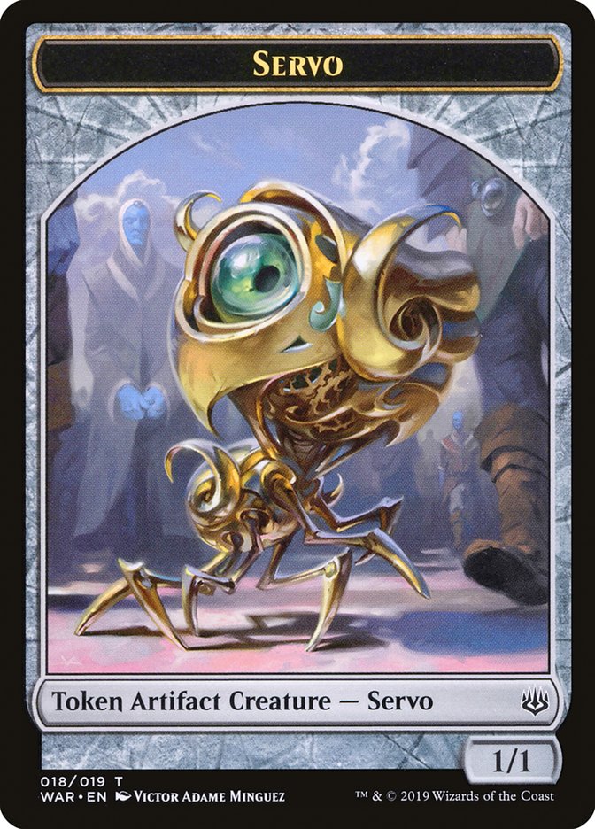Servo Token [War of the Spark Tokens] | L.A. Mood Comics and Games