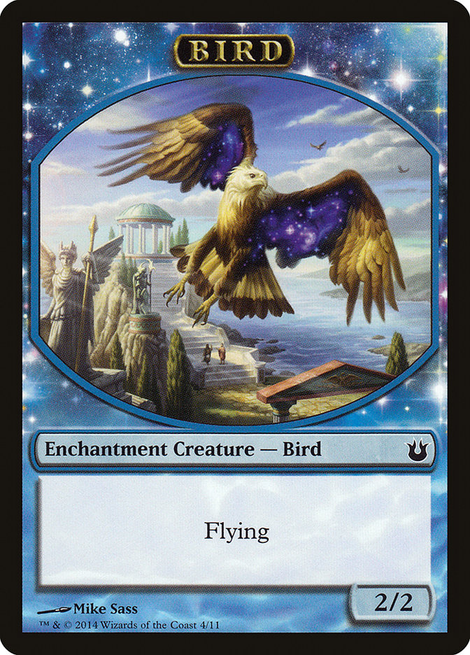 Bird Token (4/11) [Born of the Gods Tokens] | L.A. Mood Comics and Games