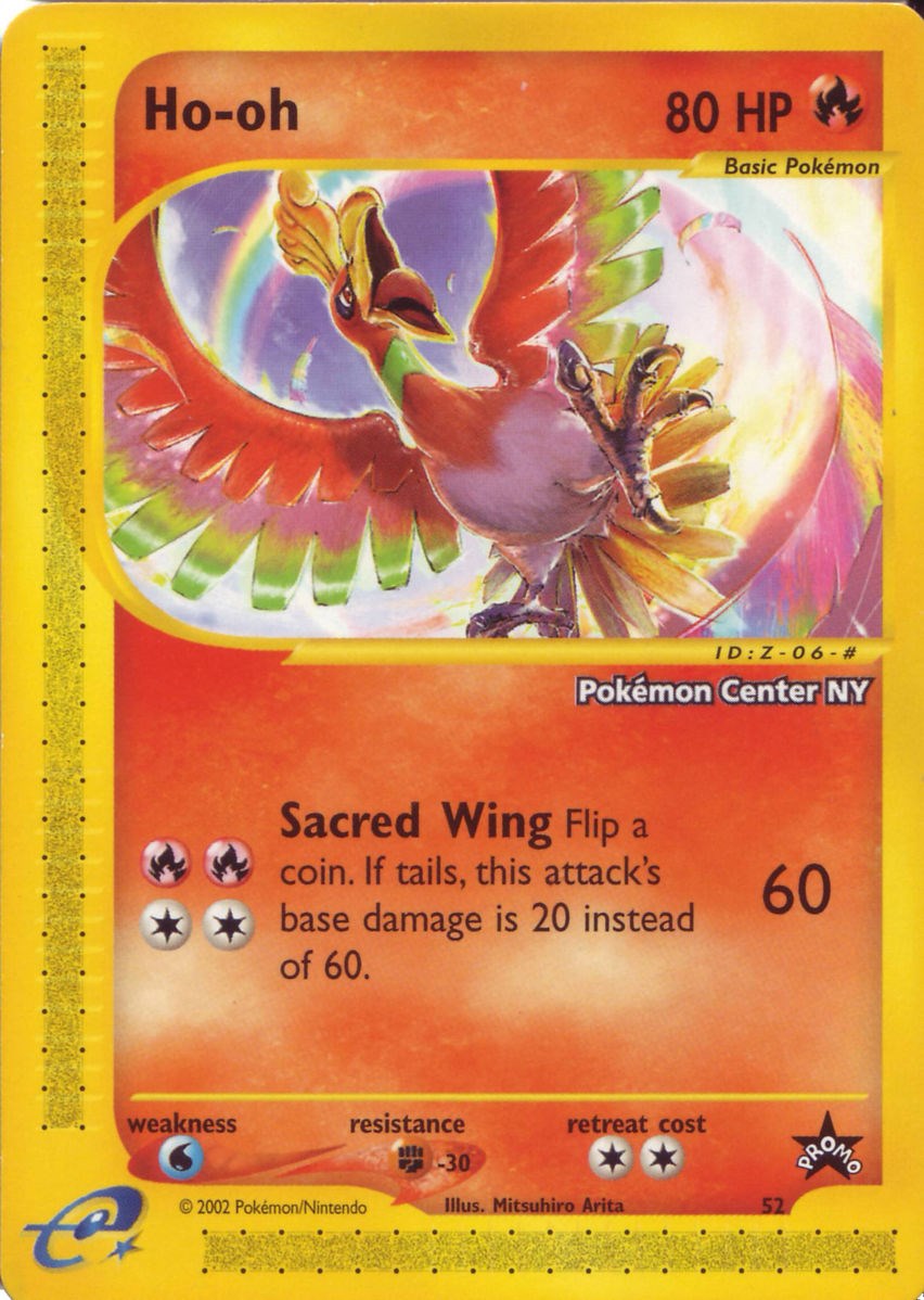Ho-oh (52) (Pokemon Center NY Promo) [Wizards of the Coast: Black Star Promos] | L.A. Mood Comics and Games