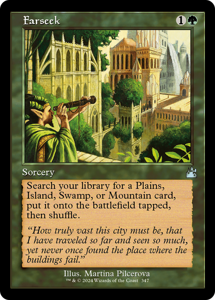 Farseek (Retro Frame) [Ravnica Remastered] | L.A. Mood Comics and Games