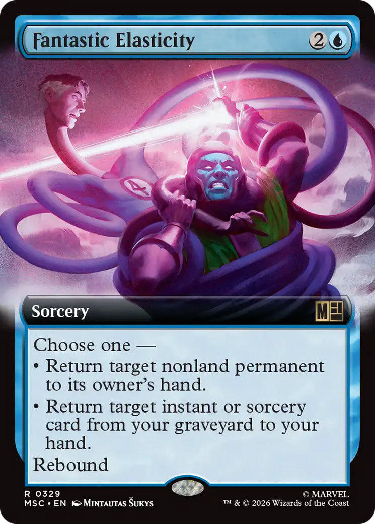 Fantastic Elasticity (Extended Art) [Marvel Super Heroes Commander] | L.A. Mood Comics and Games