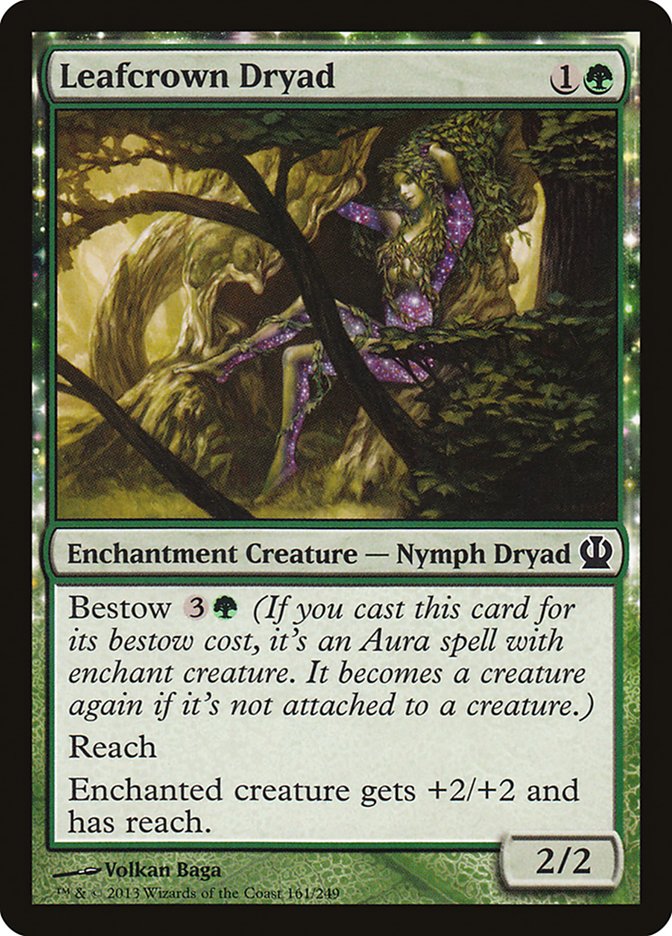 Leafcrown Dryad [Theros] | L.A. Mood Comics and Games