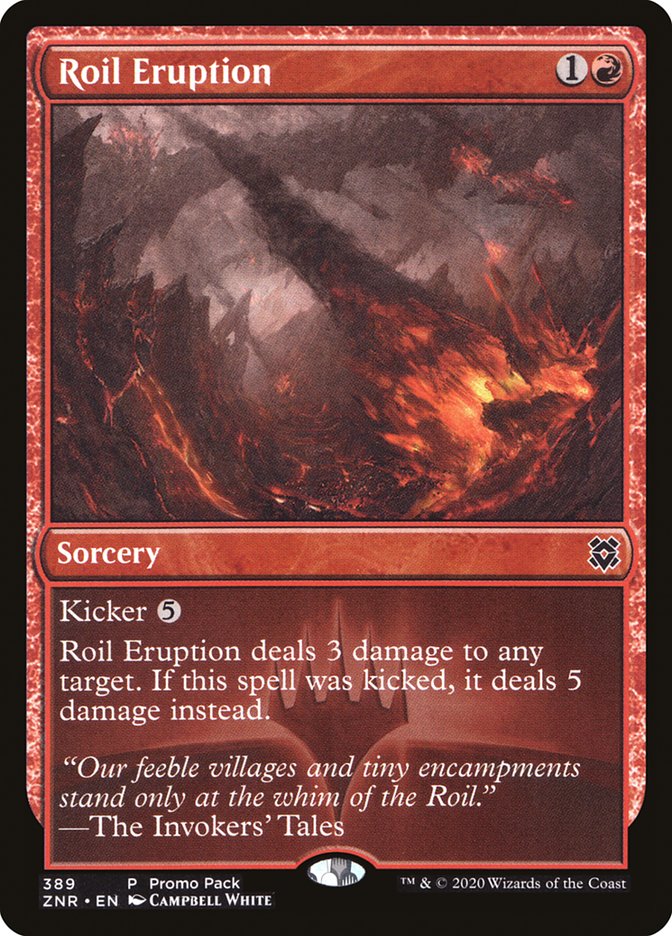 Roil Eruption (Promo Pack) [Zendikar Rising Promos] | L.A. Mood Comics and Games