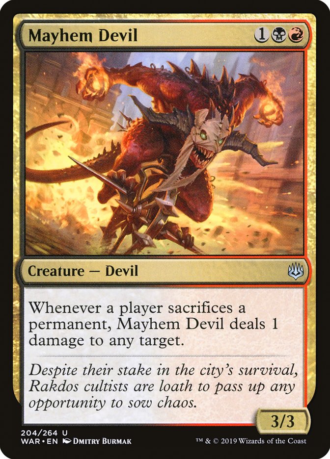 Mayhem Devil [War of the Spark] | L.A. Mood Comics and Games