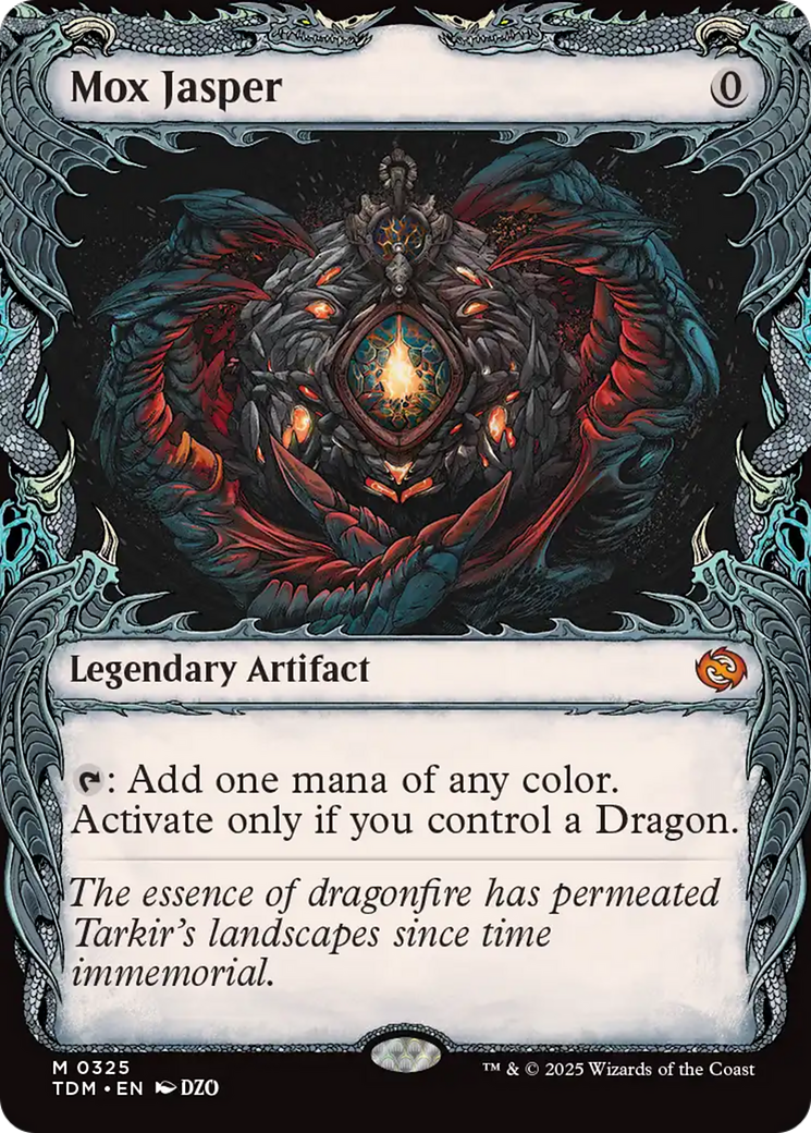 Mox Jasper (Showcase) [Tarkir: Dragonstorm] | L.A. Mood Comics and Games