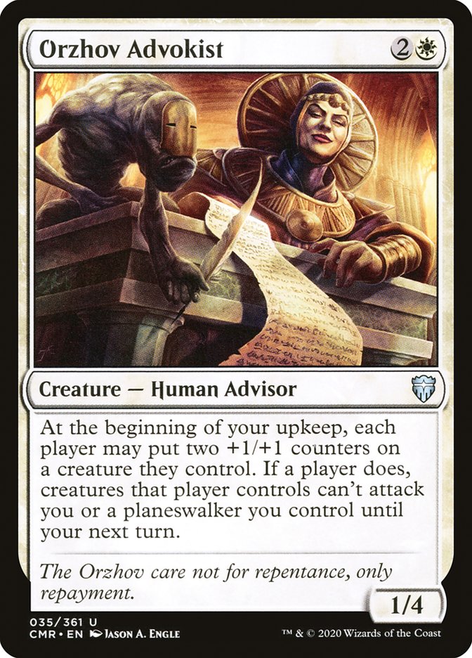 Orzhov Advokist [Commander Legends] | L.A. Mood Comics and Games