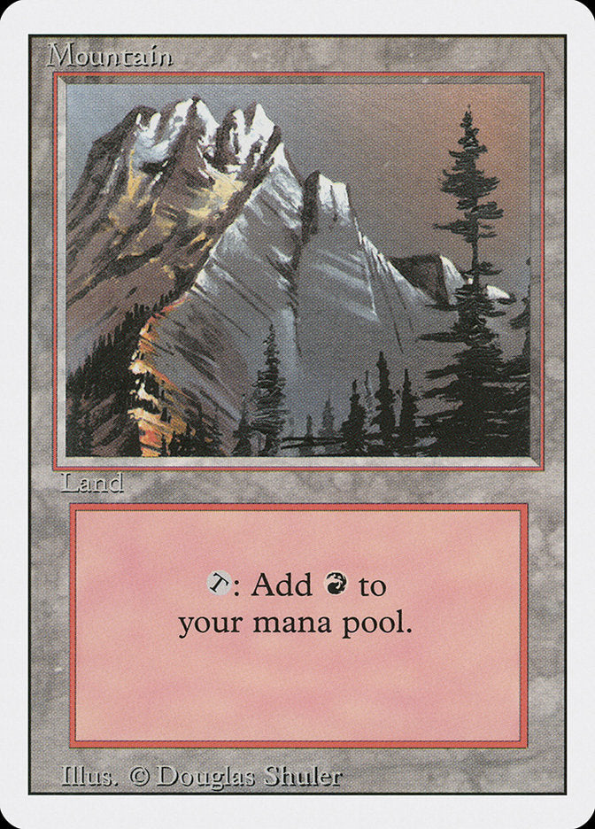 Mountain (Snow Top / Highest Point on Left) [Revised Edition] | L.A. Mood Comics and Games