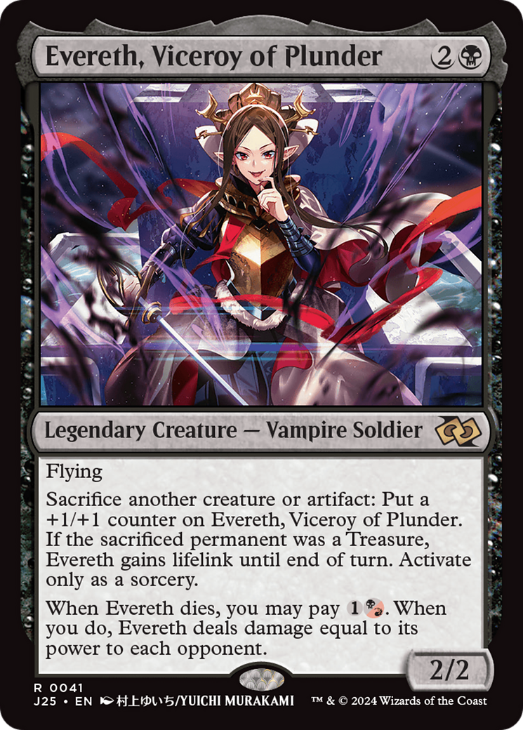Evereth, Viceroy of Plunder (Anime) [Foundations Jumpstart] | L.A. Mood Comics and Games