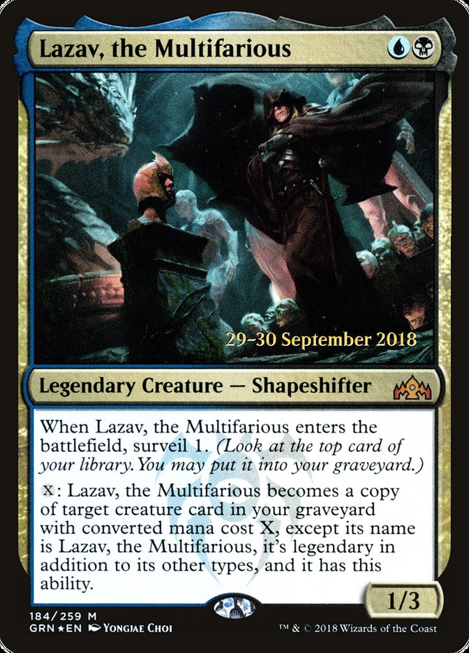 Lazav, the Multifarious [Guilds of Ravnica Prerelease Promos] | L.A. Mood Comics and Games